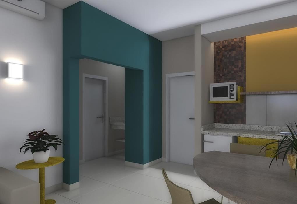 Enjoy Solar Das Aguas Park Resort โอลิมเปีย ภายนอก รูปภาพ 3D rendering of a living room