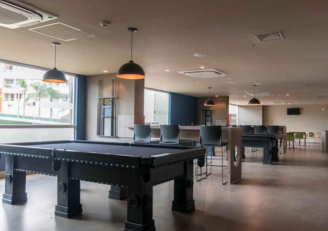 Enjoy Solar Das Aguas Park Resort โอลิมเปีย ภายนอก รูปภาพ The pool table at the University of East London's Docklands Campus