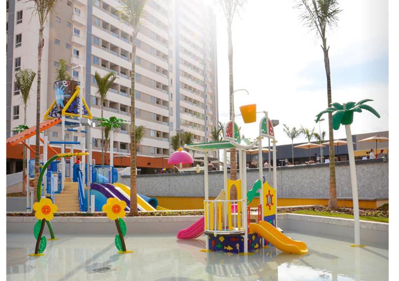 Enjoy Solar Das Aguas Park Resort โอลิมเปีย ภายนอก รูปภาพ Playground in the complex